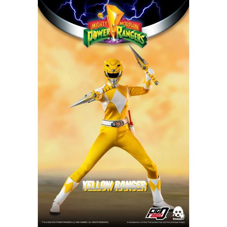 Threezero 1/6 Scale Figure - Mighty Morphin Power Rangers - Yellow Ranger 3 Threezero 1/6 Scale Figure - Mighty Morphin Power Rangers - Yellow Ranger