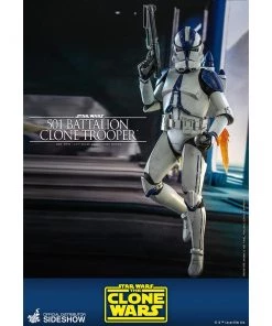 Movies / TV / Sports Hot Toys TV Masterpiece 1/6 Scale Figure - 501st Battalion Clone Trooper (The Clone Wars)