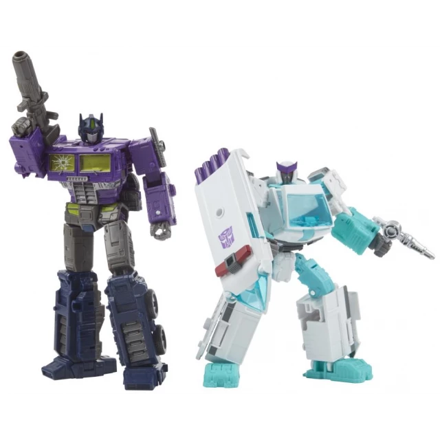 Hasbro Transformers Generations Selects Shattered Glass Optimus Prime & Ratchet Set 3 Hasbro Transformers Generations Selects Shattered Glass Optimus Prime & Ratchet Set