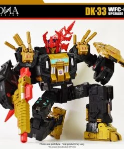 DNA Designs - DK-33 - Upgrade Kit For Black Zarak Transformers