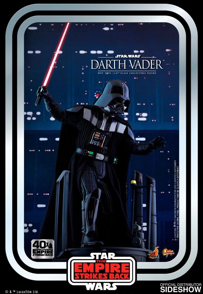 Hot Toys Movie Masterpiece - Star Wars: The Empire Strikes Back 40th Anniversary Collection - Darth Vader 13 Hot Toys Movie Masterpiece - Star Wars: The Empire Strikes Back 40th Anniversary Collection - Darth Vader