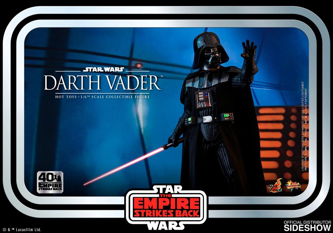 Hot Toys Movie Masterpiece - Star Wars: The Empire Strikes Back 40th Anniversary Collection - Darth Vader 22 Hot Toys Movie Masterpiece - Star Wars: The Empire Strikes Back 40th Anniversary Collection - Darth Vader
