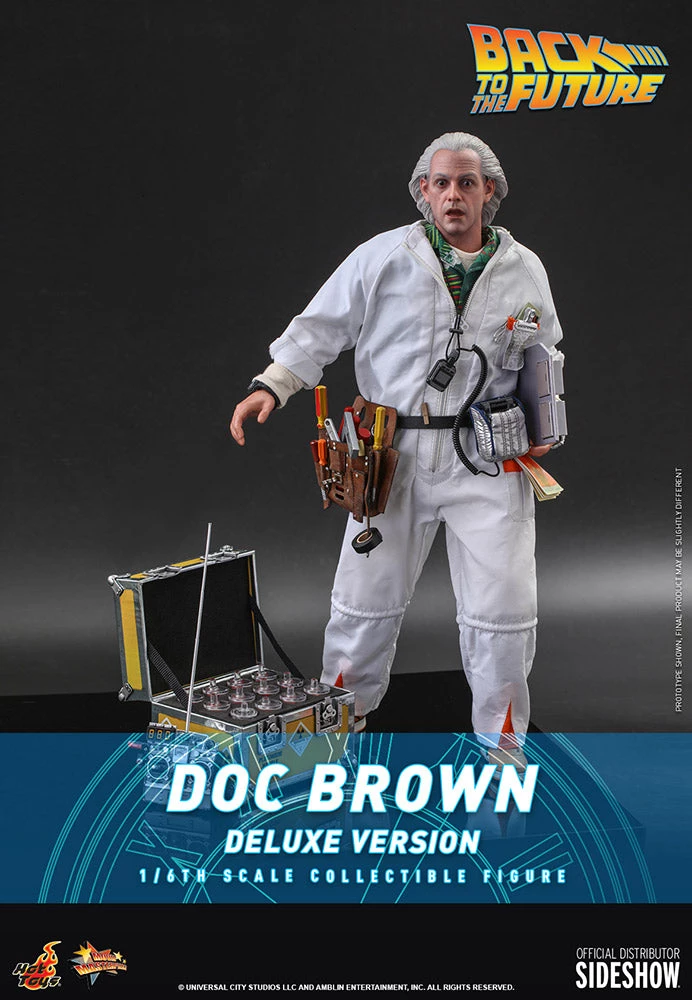 Hot Toys - 1/6 Scale Figure - Back To The Future - Doc Brown (Deluxe Version) Pre-Orders 5 Hot Toys - 1/6 Scale Figure - Back To The Future - Doc Brown (Deluxe Version) Pre-Orders