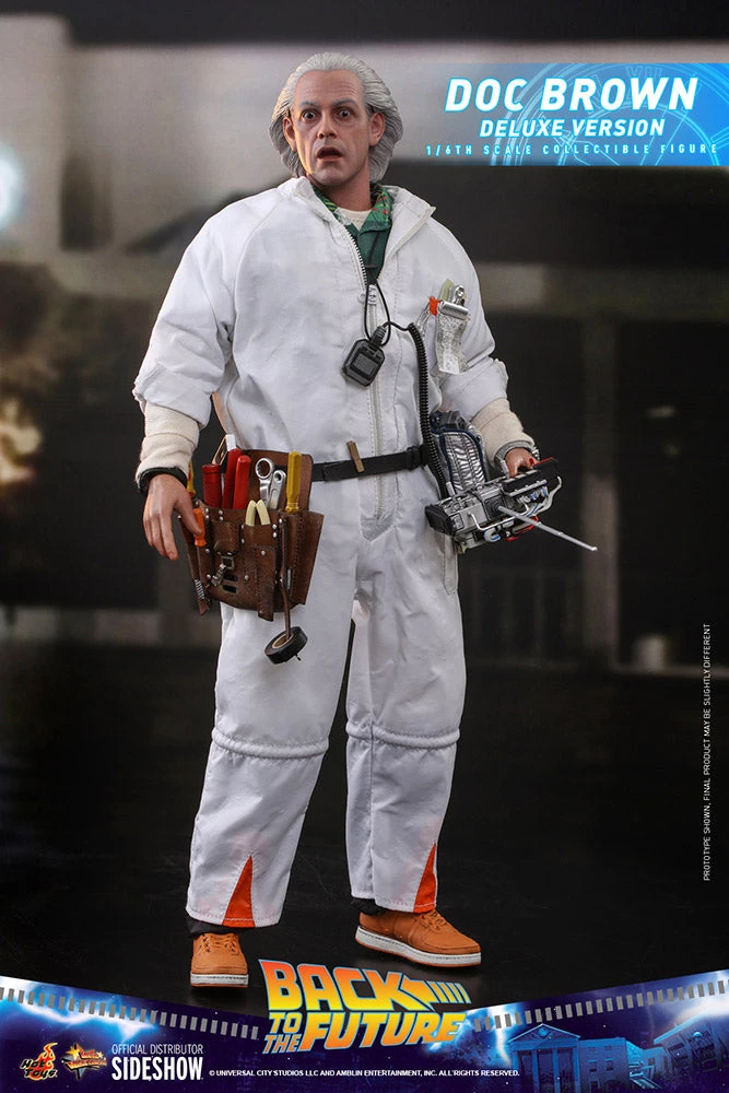 Hot Toys - 1/6 Scale Figure - Back To The Future - Doc Brown (Deluxe Version) Pre-Orders 13 Hot Toys - 1/6 Scale Figure - Back To The Future - Doc Brown (Deluxe Version) Pre-Orders