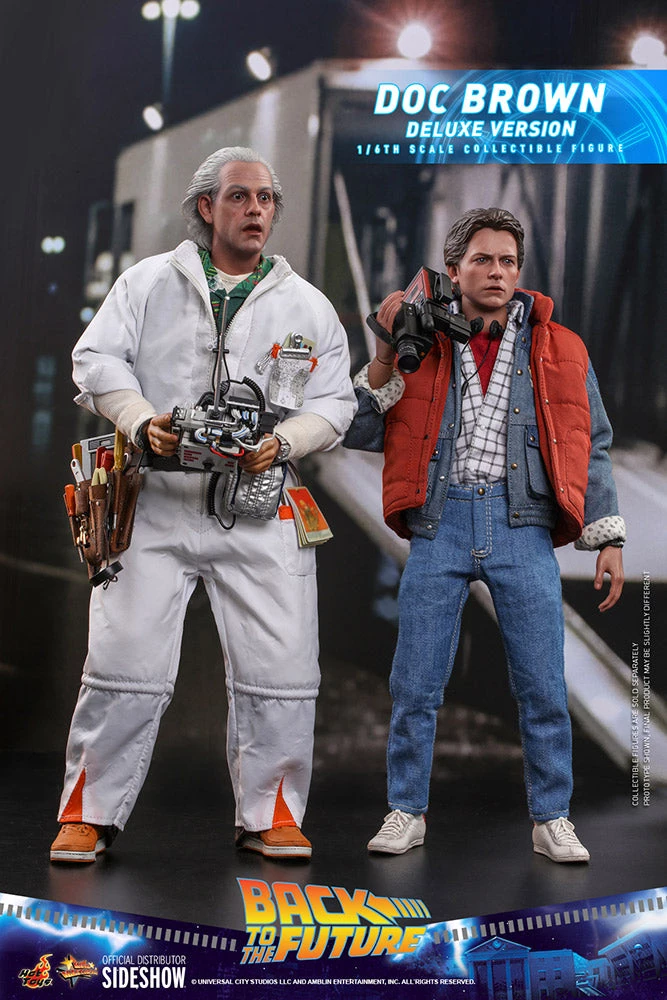 Hot Toys - 1/6 Scale Figure - Back To The Future - Doc Brown (Deluxe Version) Pre-Orders 9 Hot Toys - 1/6 Scale Figure - Back To The Future - Doc Brown (Deluxe Version) Pre-Orders