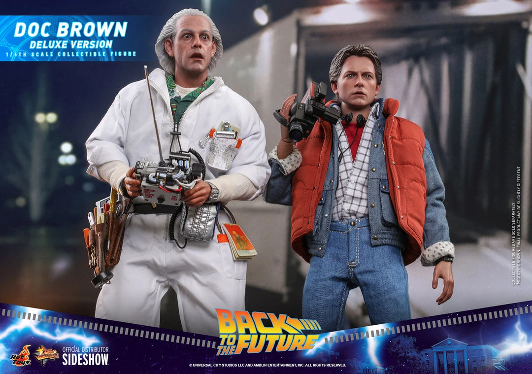 Hot Toys - 1/6 Scale Figure - Back To The Future - Doc Brown (Deluxe Version) Pre-Orders 7 Hot Toys - 1/6 Scale Figure - Back To The Future - Doc Brown (Deluxe Version) Pre-Orders