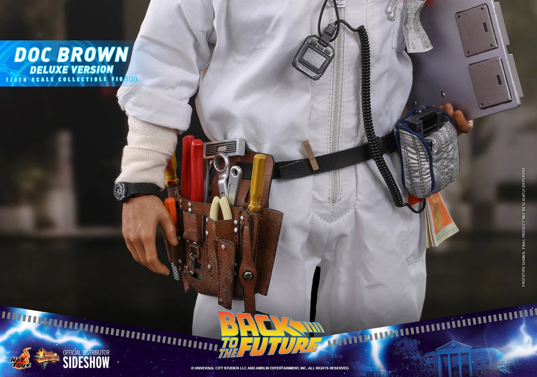 Hot Toys - 1/6 Scale Figure - Back To The Future - Doc Brown (Deluxe Version) Pre-Orders 16 Hot Toys - 1/6 Scale Figure - Back To The Future - Doc Brown (Deluxe Version) Pre-Orders