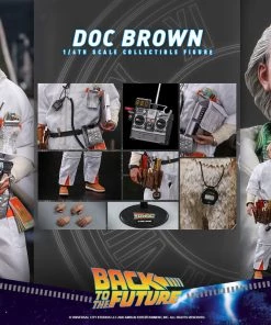 Hot Toys - 1/6 Scale Figure - Back To The Future - Doc Brown