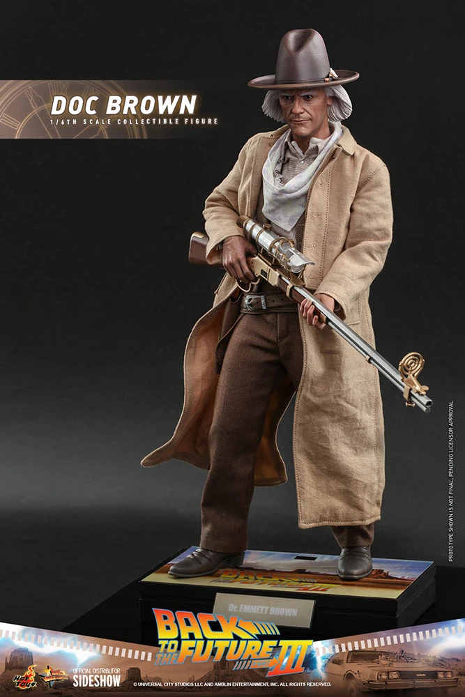 Pre-Orders Hot Toys 1/6 Scale Figure - Back To The Future Part III - Doc Brown 5 Pre-Orders Hot Toys 1/6 Scale Figure - Back To The Future Part III - Doc Brown