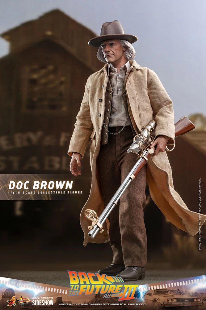 Pre-Orders Hot Toys 1/6 Scale Figure - Back To The Future Part III - Doc Brown 8 Pre-Orders Hot Toys 1/6 Scale Figure - Back To The Future Part III - Doc Brown