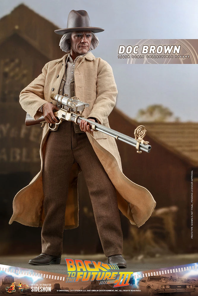 Pre-Orders Hot Toys 1/6 Scale Figure - Back To The Future Part III - Doc Brown 9 Pre-Orders Hot Toys 1/6 Scale Figure - Back To The Future Part III - Doc Brown