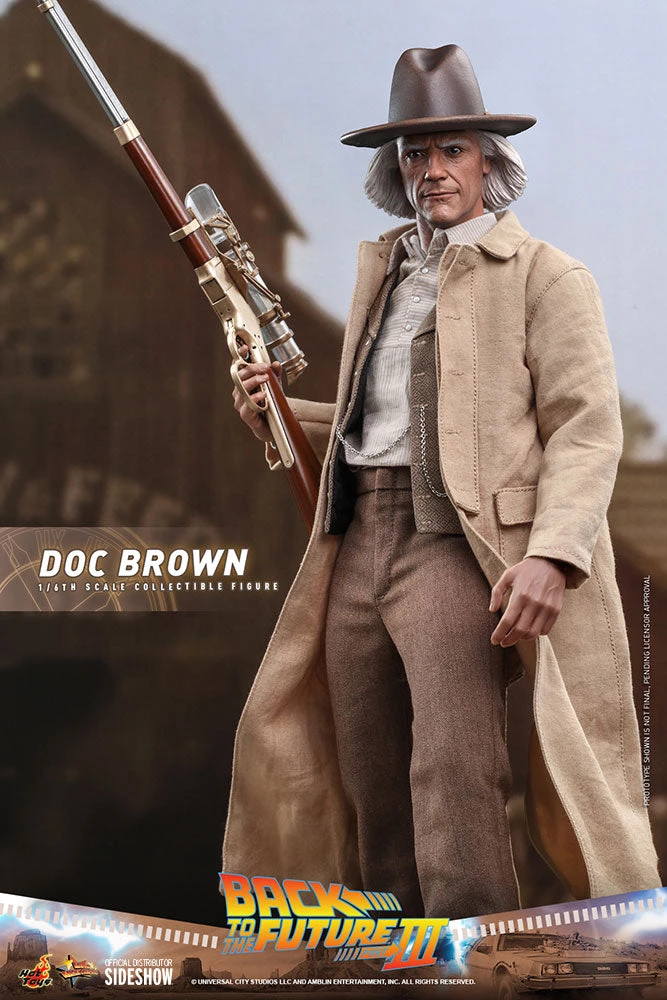 Pre-Orders Hot Toys 1/6 Scale Figure - Back To The Future Part III - Doc Brown 6 Pre-Orders Hot Toys 1/6 Scale Figure - Back To The Future Part III - Doc Brown
