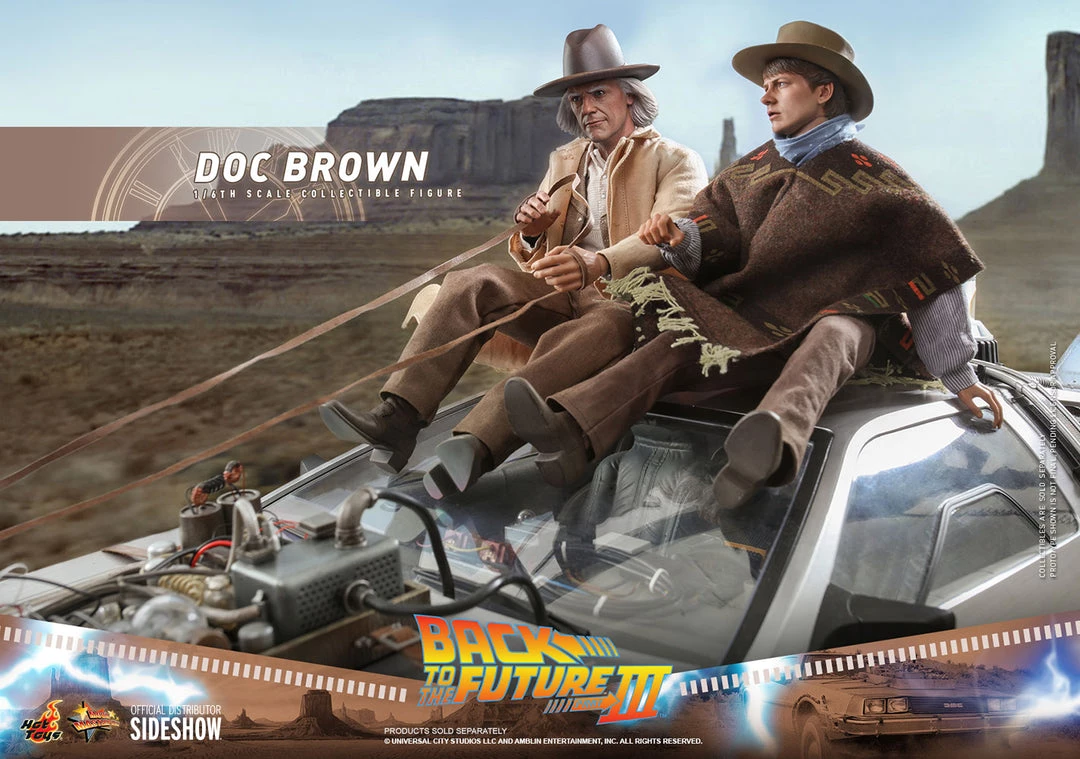 Pre-Orders Hot Toys 1/6 Scale Figure - Back To The Future Part III - Doc Brown 22 Pre-Orders Hot Toys 1/6 Scale Figure - Back To The Future Part III - Doc Brown