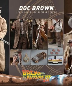Pre-Orders Hot Toys 1/6 Scale Figure - Back To The Future Part III - Doc Brown 55 Pre-Orders Hot Toys 1/6 Scale Figure - Back To The Future Part III - Doc Brown