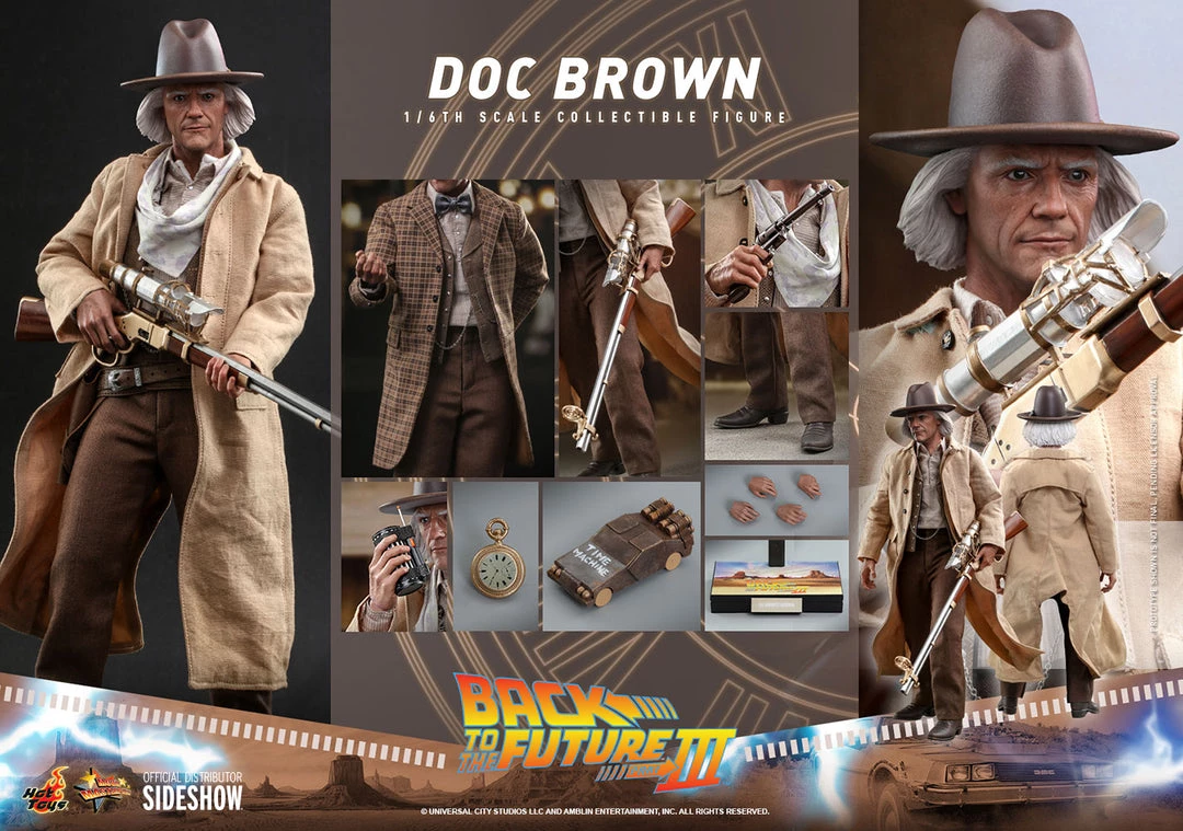Pre-Orders Hot Toys 1/6 Scale Figure - Back To The Future Part III - Doc Brown 29 Pre-Orders Hot Toys 1/6 Scale Figure - Back To The Future Part III - Doc Brown