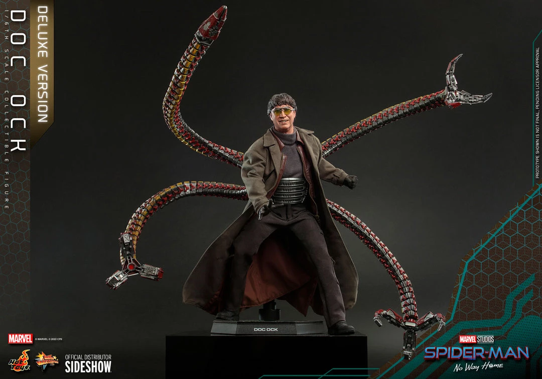 Hot Toys Movie Masterpiece 1/6 Scale Figure - Doc Ock (Spider-Man: No Way Home) (Deluxe Version) Pre-Orders 18 Hot Toys Movie Masterpiece 1/6 Scale Figure - Doc Ock (Spider-Man: No Way Home) (Deluxe Version) Pre-Orders