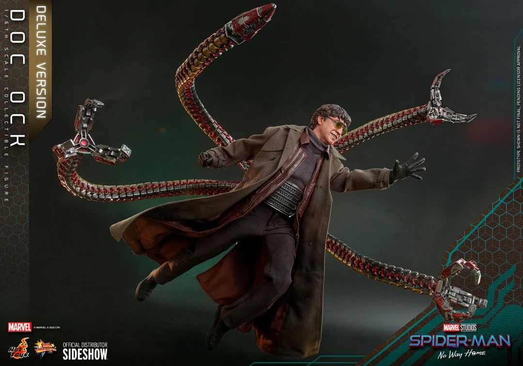 Hot Toys Movie Masterpiece 1/6 Scale Figure - Doc Ock (Spider-Man: No Way Home) (Deluxe Version) Pre-Orders 16 Hot Toys Movie Masterpiece 1/6 Scale Figure - Doc Ock (Spider-Man: No Way Home) (Deluxe Version) Pre-Orders