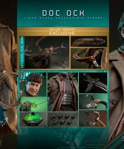 Hot Toys Movie Masterpiece 1/6 Scale Figure - Doc Ock (Spider-Man: No Way Home) (Deluxe Version) Pre-Orders 32 Hot Toys Movie Masterpiece 1/6 Scale Figure - Doc Ock (Spider-Man: No Way Home) (Deluxe Version) Pre-Orders