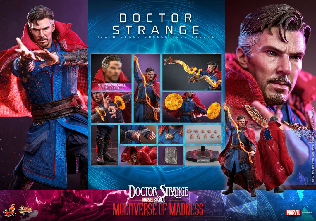 Pre-Orders Hot Toys - 1/6 Scale Figure - Doctor Strange - Doctor Strange In The Multiverse Of Madness 13 Pre-Orders Hot Toys - 1/6 Scale Figure - Doctor Strange - Doctor Strange In The Multiverse Of Madness