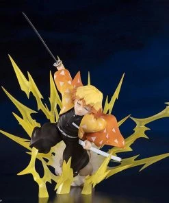 Bandai Demon Slayer: Kimetsu No Yaiba FiguartsZERO - Agatsuma Zenitsu Thunder Breathing (Breath Of Thunder) New Arrivals