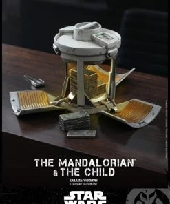 Star Wars Hot Toys - The Mandalorian & The Child (Deluxe Ver.) 1/6 Scale Collectible Figure