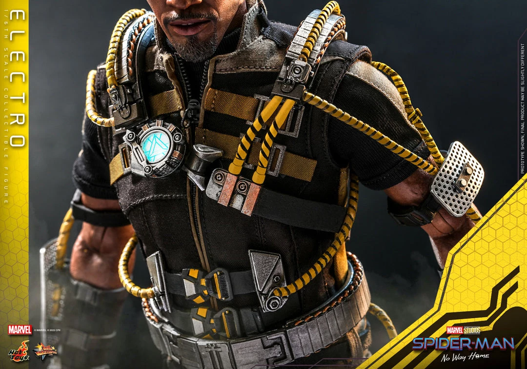 Pre-Orders Hot Toys Movie Masterpiece 1/6 Scale Figure - Electro (Spider-Man: No Way Home) 9 Pre-Orders Hot Toys Movie Masterpiece 1/6 Scale Figure - Electro (Spider-Man: No Way Home)