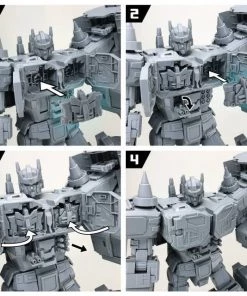 Fans Hobby Master Builder Series MB-08 Double Evil Transformers