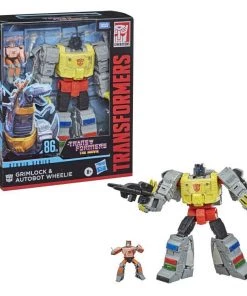 Hasbro Movies / TV / Sports Transformers Studio Series 86 - Leader Grimlock & Autobot Wheelie