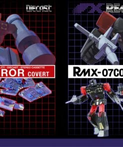 Mastermind Creations TFCON Exclusive - Ocular Max Remix Series - RMX-06CO Furor / RMX-07CO Riot Covert (2-pack)