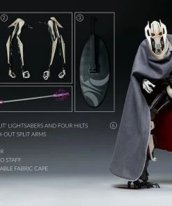 Sideshow 1/6 Scale Figure - General Grievous Movies / TV / Sports