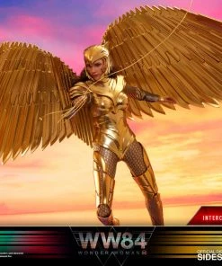 New Arrivals Hot Toys Movie Masterpiece 1/6 Scale Figure - Golden Armor Wonder Woman (Deluxe Version)