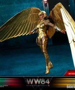 New Arrivals Hot Toys Movie Masterpiece 1/6 Scale Figure - Golden Armor Wonder Woman (Deluxe Version)