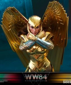 New Arrivals Hot Toys Movie Masterpiece 1/6 Scale Figure - Golden Armor Wonder Woman (Deluxe Version)