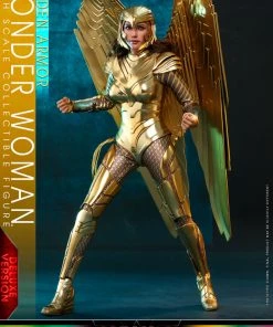 New Arrivals Hot Toys Movie Masterpiece 1/6 Scale Figure - Golden Armor Wonder Woman (Deluxe Version)