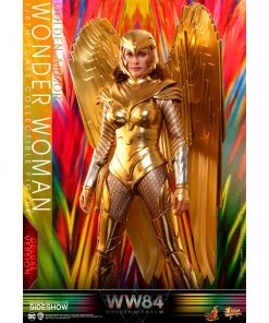 New Arrivals Hot Toys Movie Masterpiece 1/6 Scale Figure - Golden Armor Wonder Woman (Deluxe Version)