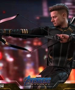Comics Hot Toys Movie Masterpiece 1/6 Scale Figure - Hawkeye Deluxe Version (Avengers: Endgame)
