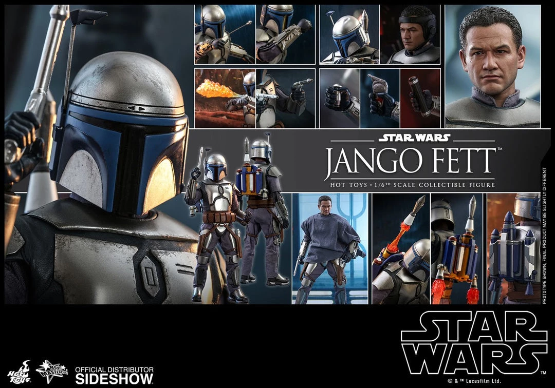 Hot Toys Movie Masterpiece 1/6 Scale Figure - Jango Fett (Star Wars Episode II: Attack Of The Clones) 24 Hot Toys Movie Masterpiece 1/6 Scale Figure - Jango Fett (Star Wars Episode II: Attack Of The Clones)