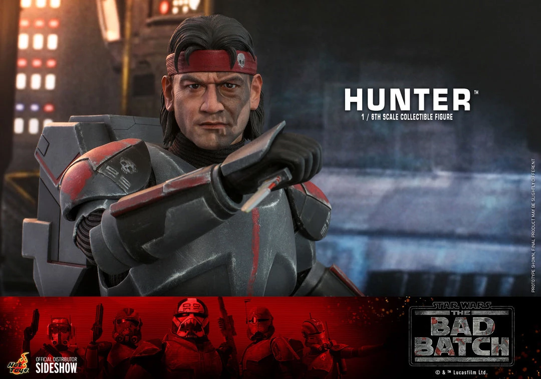 Hot Toys Sixth Scale Figure - Hunter (Star Wars: The Bad Batch) Pre-Orders 18 Hot Toys Sixth Scale Figure - Hunter (Star Wars: The Bad Batch) Pre-Orders