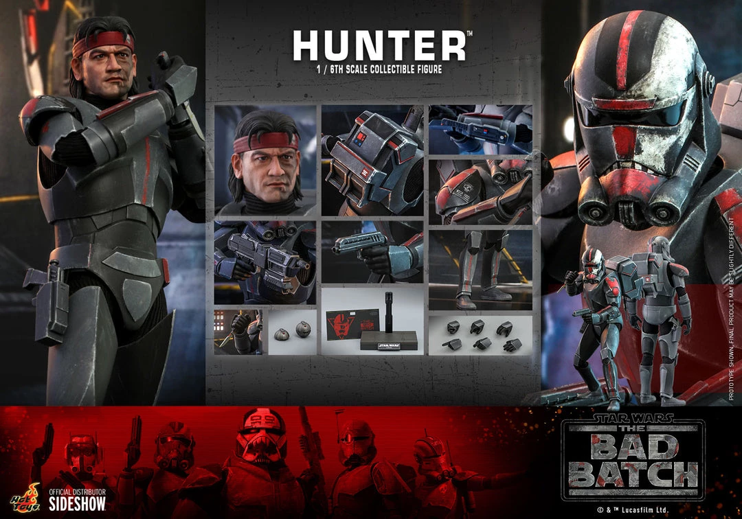 Hot Toys Sixth Scale Figure - Hunter (Star Wars: The Bad Batch) Pre-Orders 21 Hot Toys Sixth Scale Figure - Hunter (Star Wars: The Bad Batch) Pre-Orders