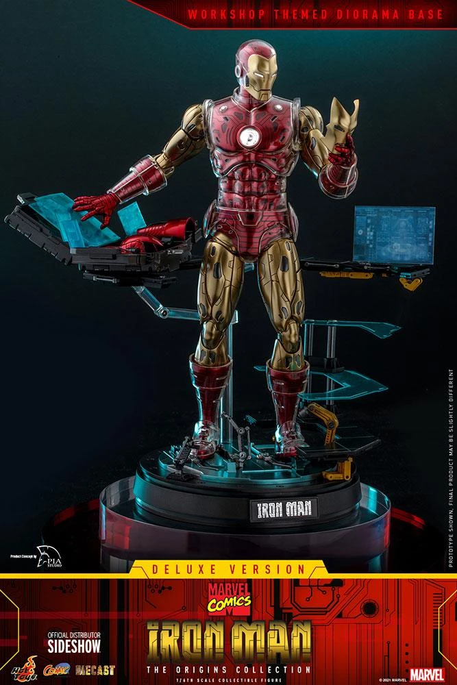 Hot Toys Comics Masterpiece Series Diecast - Iron Man (Deluxe) Pre-Orders 14 Hot Toys Comics Masterpiece Series Diecast - Iron Man (Deluxe) Pre-Orders