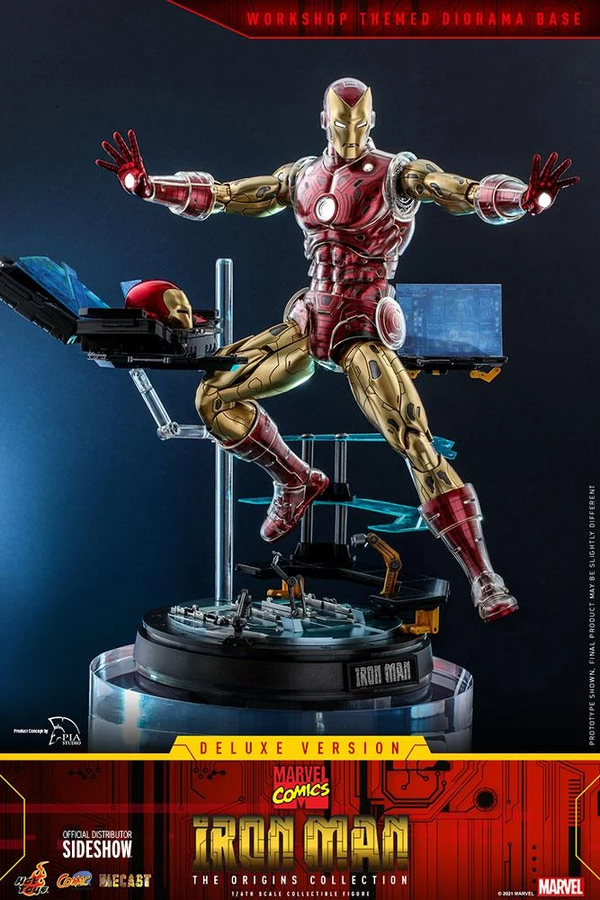 Hot Toys Comics Masterpiece Series Diecast - Iron Man (Deluxe) Pre-Orders 19 Hot Toys Comics Masterpiece Series Diecast - Iron Man (Deluxe) Pre-Orders
