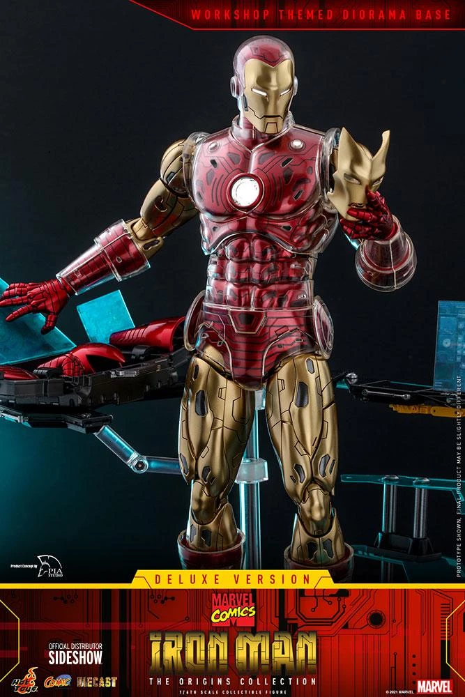 Hot Toys Comics Masterpiece Series Diecast - Iron Man (Deluxe) Pre-Orders 17 Hot Toys Comics Masterpiece Series Diecast - Iron Man (Deluxe) Pre-Orders