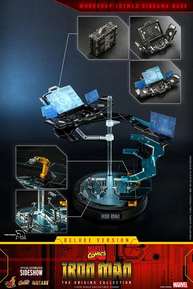 Hot Toys Comics Masterpiece Series Diecast - Iron Man (Deluxe) Pre-Orders 22 Hot Toys Comics Masterpiece Series Diecast - Iron Man (Deluxe) Pre-Orders