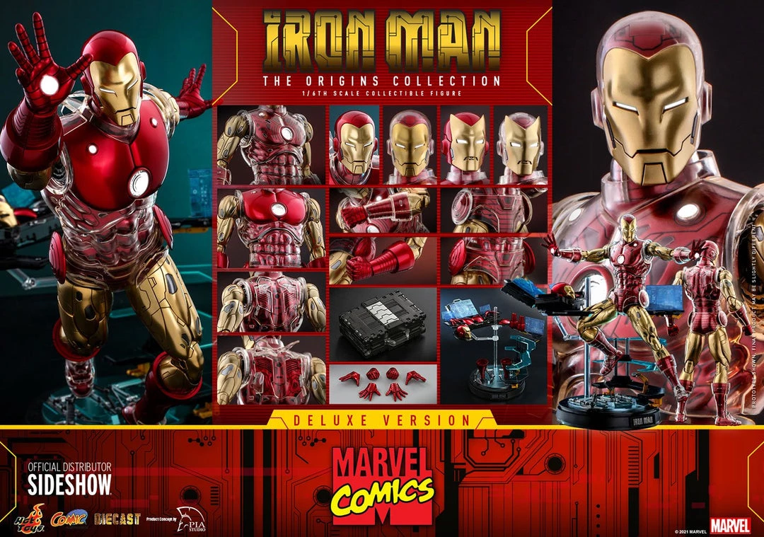 Hot Toys Comics Masterpiece Series Diecast - Iron Man (Deluxe) Pre-Orders 23 Hot Toys Comics Masterpiece Series Diecast - Iron Man (Deluxe) Pre-Orders