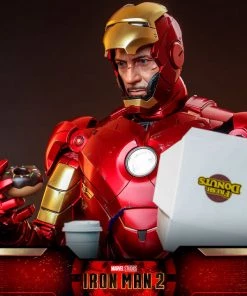 Pre-Orders Hot Toys Quarter Scale Series Diecast - Iron Man Mark IV With Suit-Up Gantry (Deluxe)