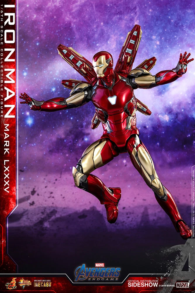 Comics Hot Toys Movie Masterpiece 1/6 Scale Figure - Avengers: Endgame - Iron Man Mark LXXXV 15 Comics Hot Toys Movie Masterpiece 1/6 Scale Figure - Avengers: Endgame - Iron Man Mark LXXXV