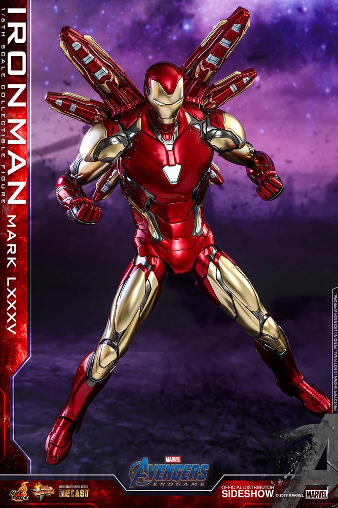 Comics Hot Toys Movie Masterpiece 1/6 Scale Figure - Avengers: Endgame - Iron Man Mark LXXXV 12 Comics Hot Toys Movie Masterpiece 1/6 Scale Figure - Avengers: Endgame - Iron Man Mark LXXXV