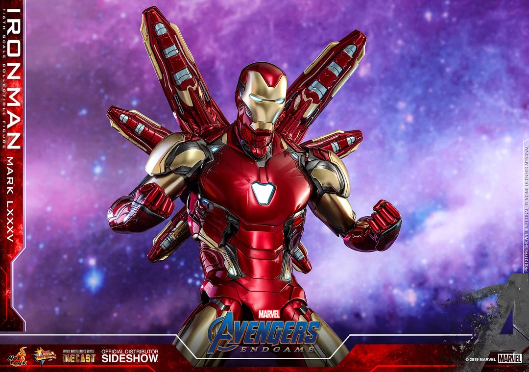Comics Hot Toys Movie Masterpiece 1/6 Scale Figure - Avengers: Endgame - Iron Man Mark LXXXV 9 Comics Hot Toys Movie Masterpiece 1/6 Scale Figure - Avengers: Endgame - Iron Man Mark LXXXV