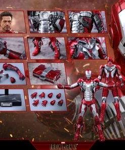 Hot Toys Movie Masterpiece Series - Iron Man Mark V - Reissue 33 Hot Toys Movie Masterpiece Series - Iron Man Mark V - Reissue