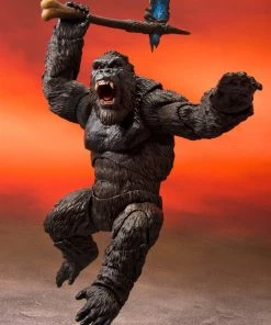 Bandai S.H. MonsterArts - "Godzilla Vs. Kong" (2021) - King Kong Movies / TV / Sports